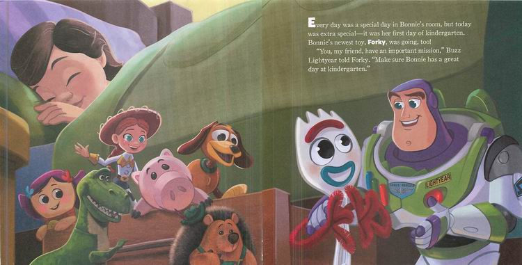 Bonnie's First Day of School (Disney/Pixar Toy Story 4) by Judy Katschke:  9780736439992 | : Books